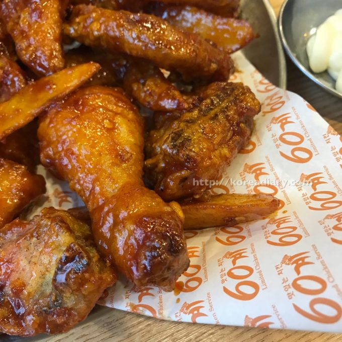 初めての60鶏チキン♪